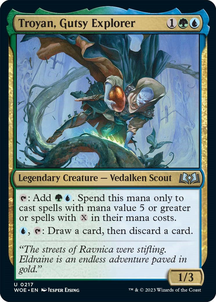 Troyan, Gutsy Explorer (Wilds of Eldraine - #217)