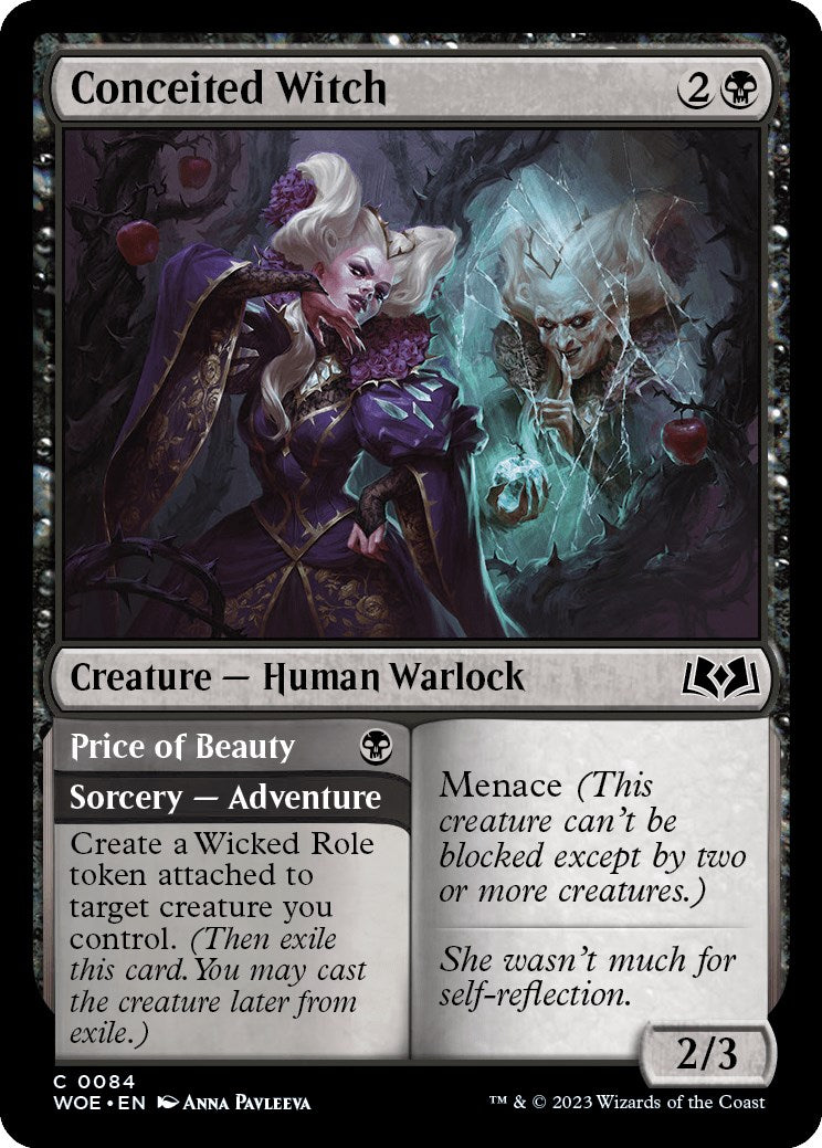 Conceited Witch (Wilds of Eldraine - #84)