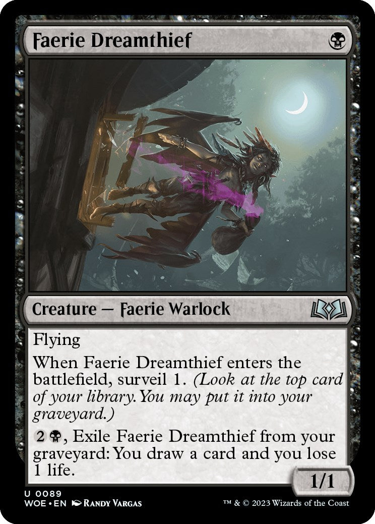 Faerie Dreamthief (Wilds of Eldraine - #89)