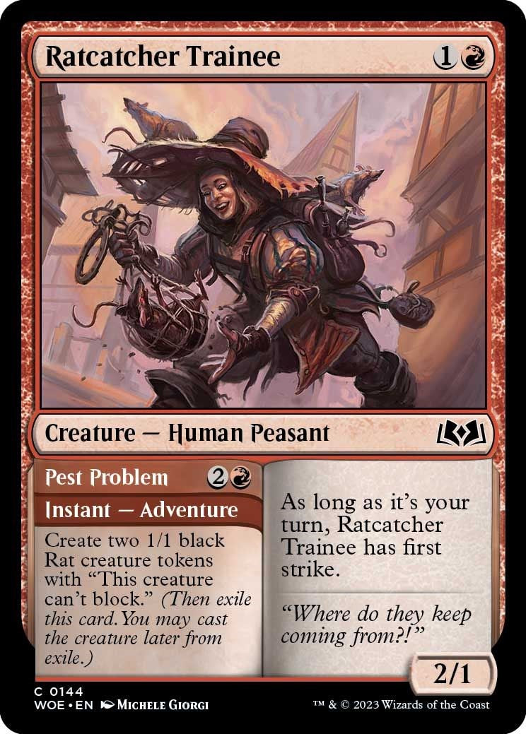Ratcatcher Trainee (Wilds of Eldraine - #144)
