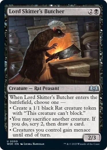 Lord Skitter's Butcher (Wilds of Eldraine - #99)