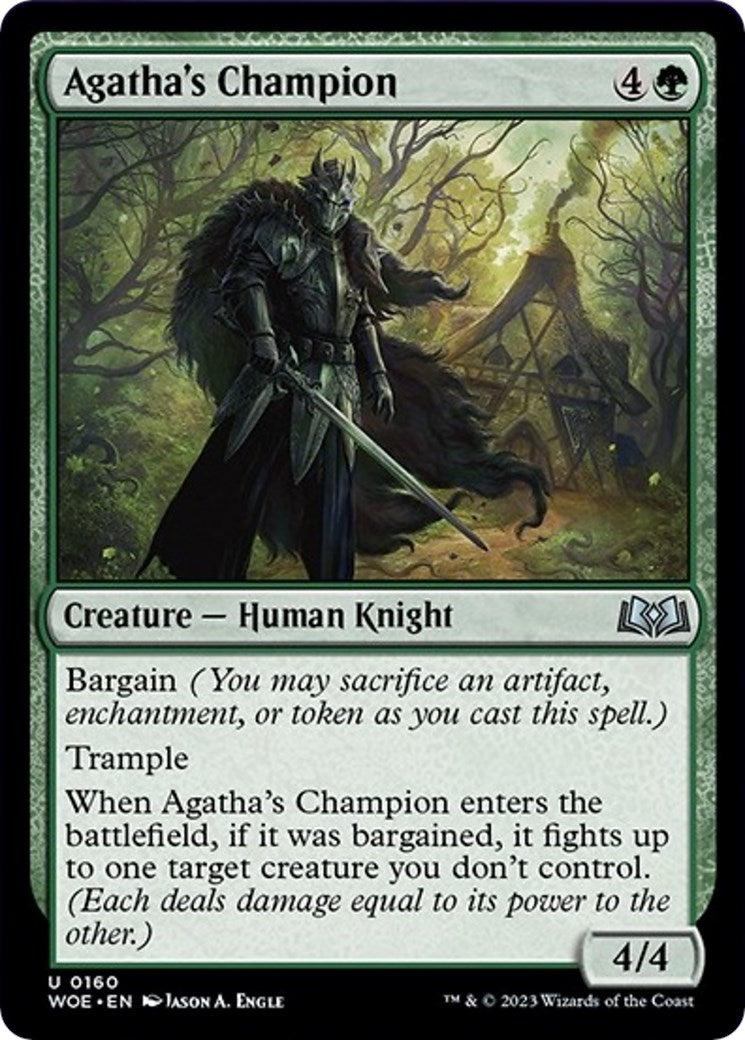 Agatha's Champion (Wilds of Eldraine - #160)