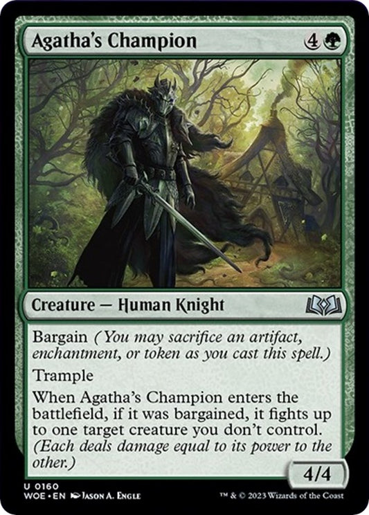 Agatha's Champion (Wilds of Eldraine - #160)