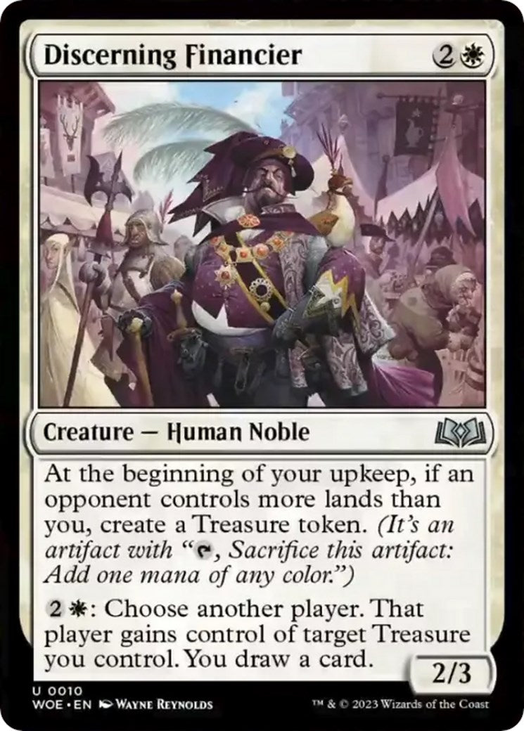 Discerning Financier (Wilds of Eldraine - #10)