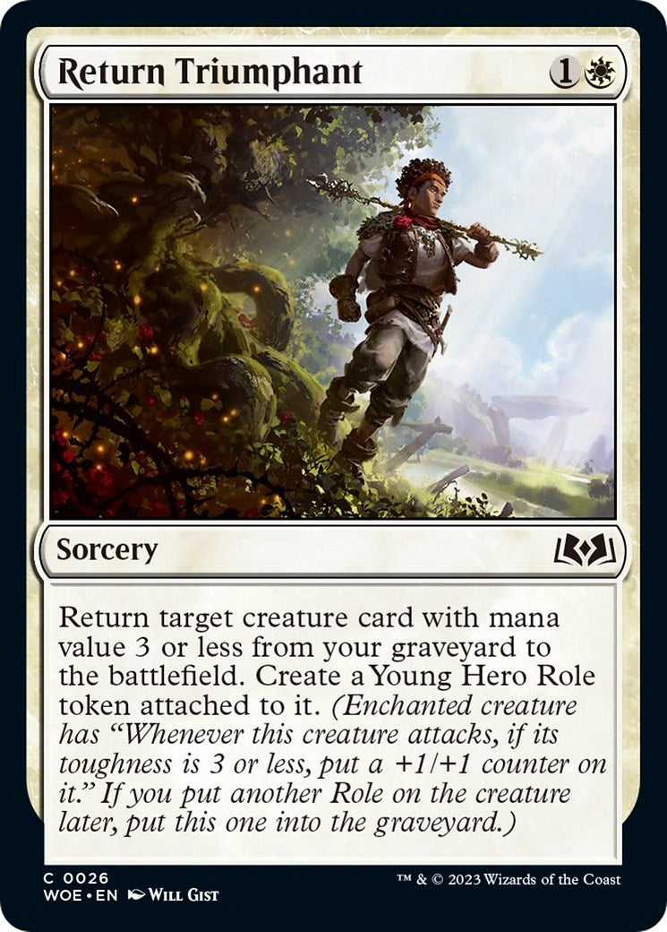 Return Triumphant (Wilds of Eldraine - #26)