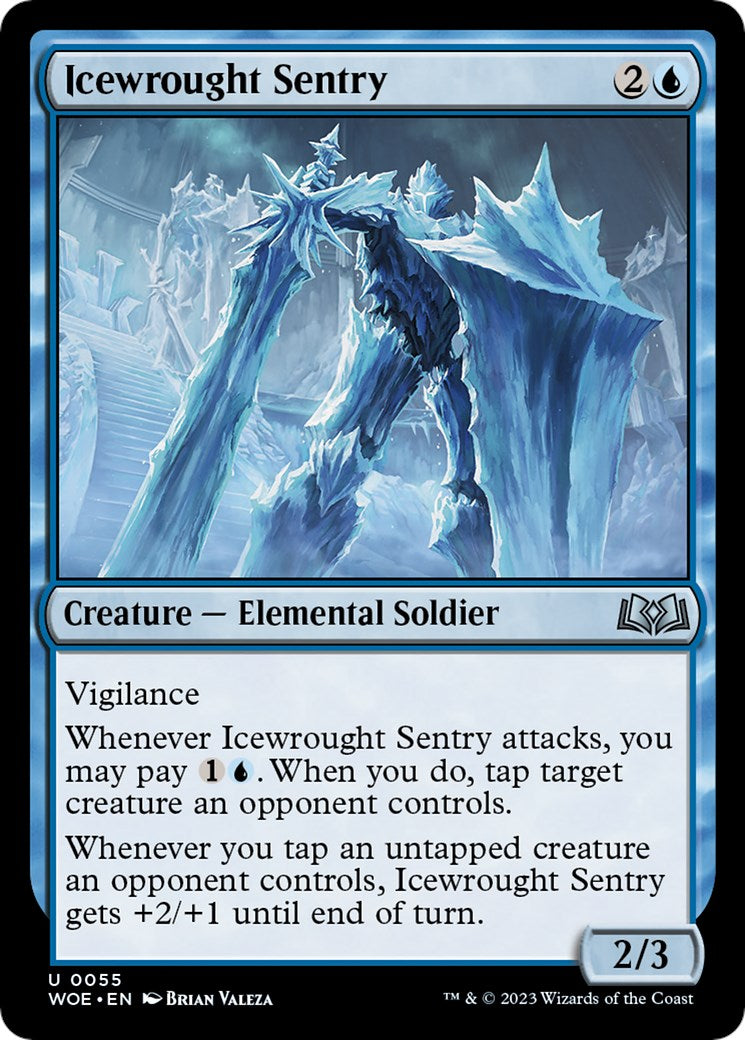 Icewrought Sentry (Wilds of Eldraine - #55)