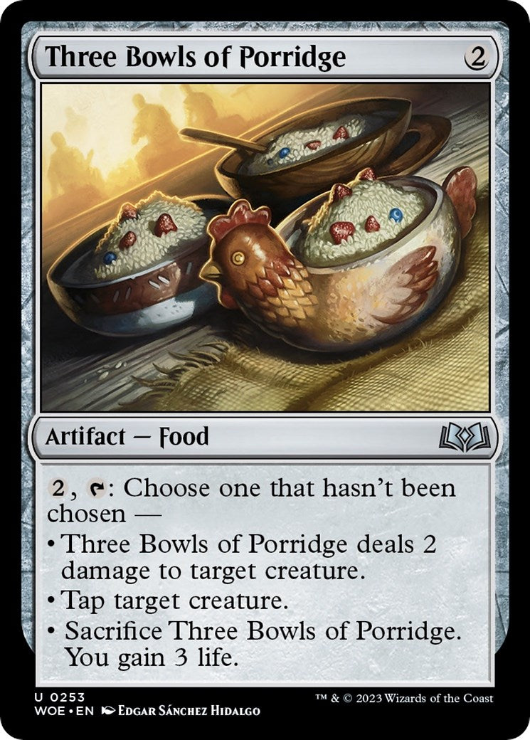Three Bowls of Porridge (Wilds of Eldraine - #253)