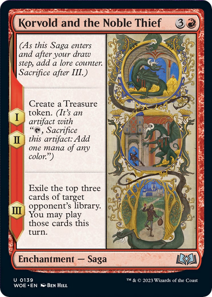 Korvold and the Noble Thief (Wilds of Eldraine - #139)