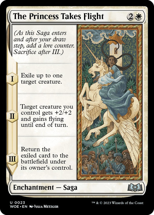 The Princess Takes Flight (Wilds of Eldraine - #23)