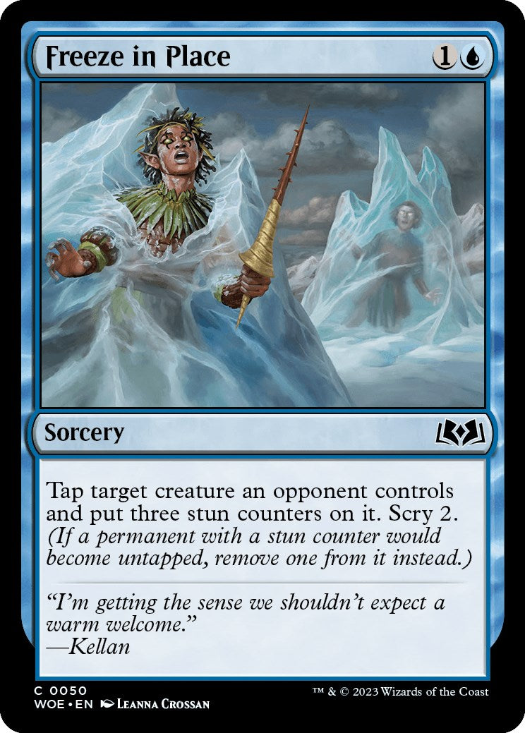 Freeze in Place (Wilds of Eldraine - #50)