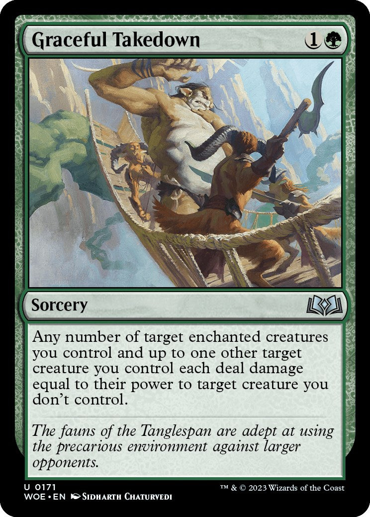 Graceful Takedown (Wilds of Eldraine - #171)