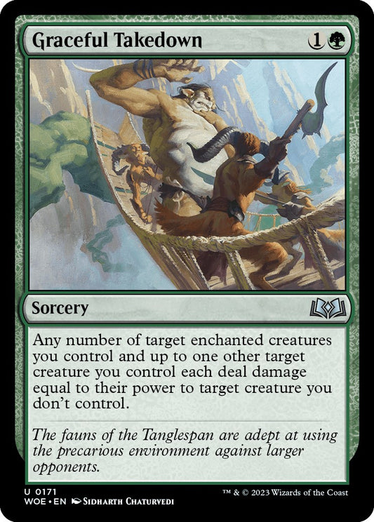 Graceful Takedown (Wilds of Eldraine - #171)