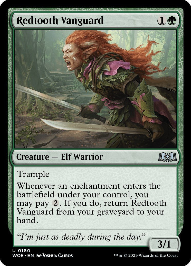 Redtooth Vanguard (Wilds of Eldraine - #180)
