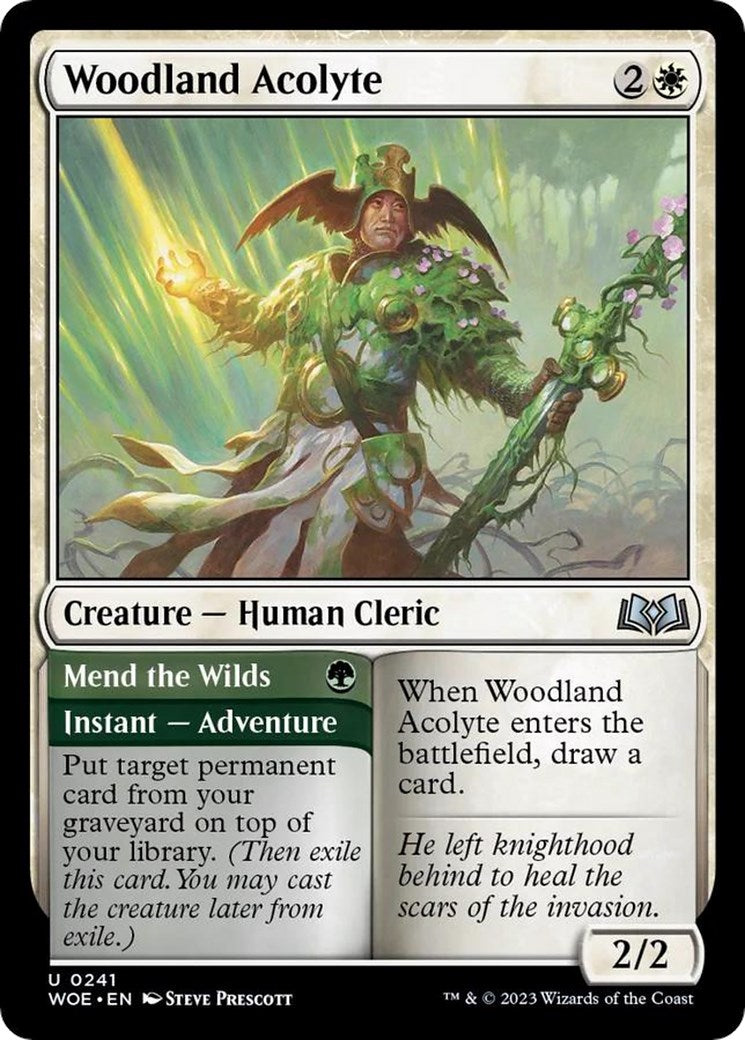 Woodland Acolyte (Wilds of Eldraine - #241)