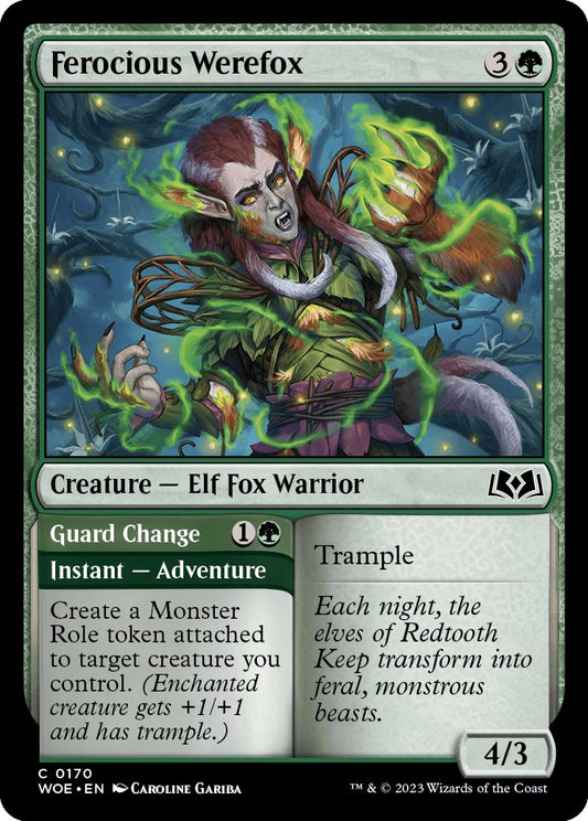 Ferocious Werefox (Wilds of Eldraine - #170)