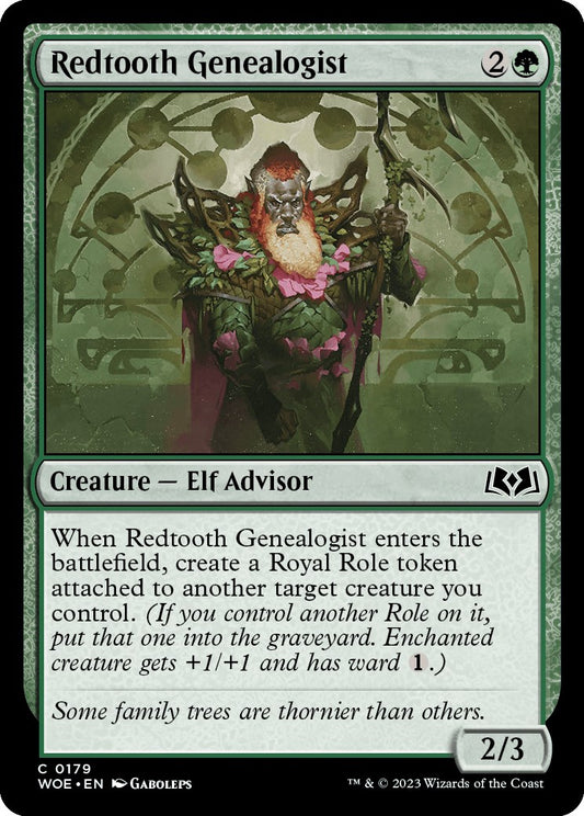 Redtooth Genealogist (Wilds of Eldraine - #179)