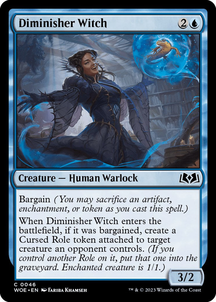 Diminisher Witch (Wilds of Eldraine - #46)