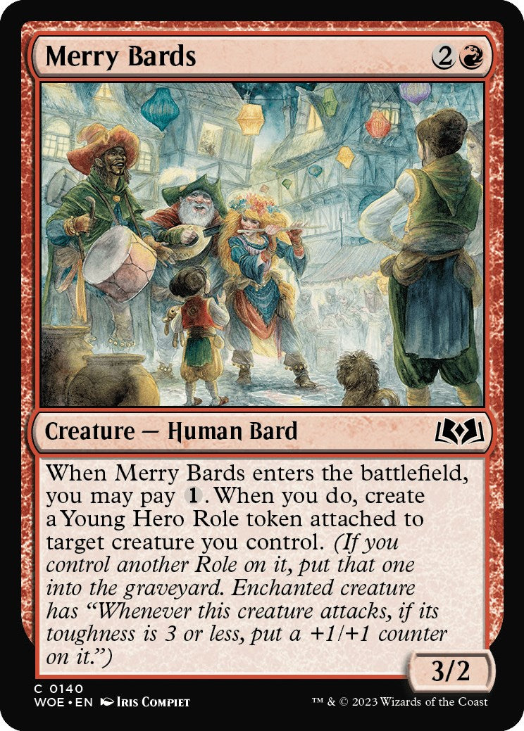 Merry Bards (Wilds of Eldraine - #140)