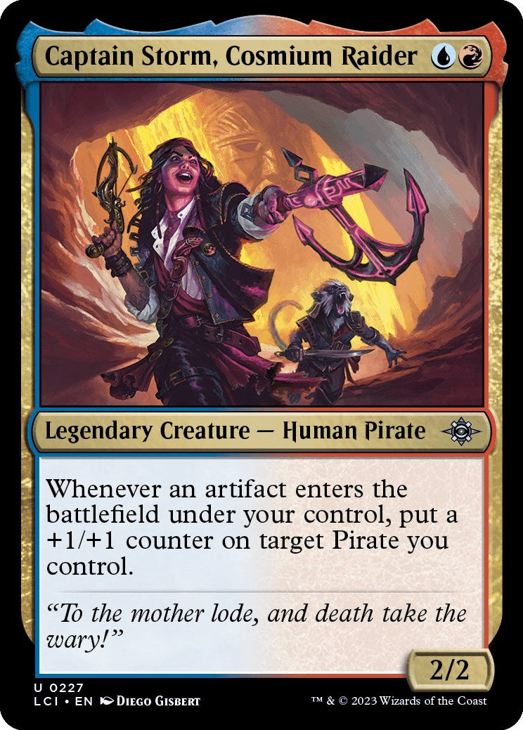 Captain Storm, Cosmium Raider (The Lost Caverns of Ixalan - #227)