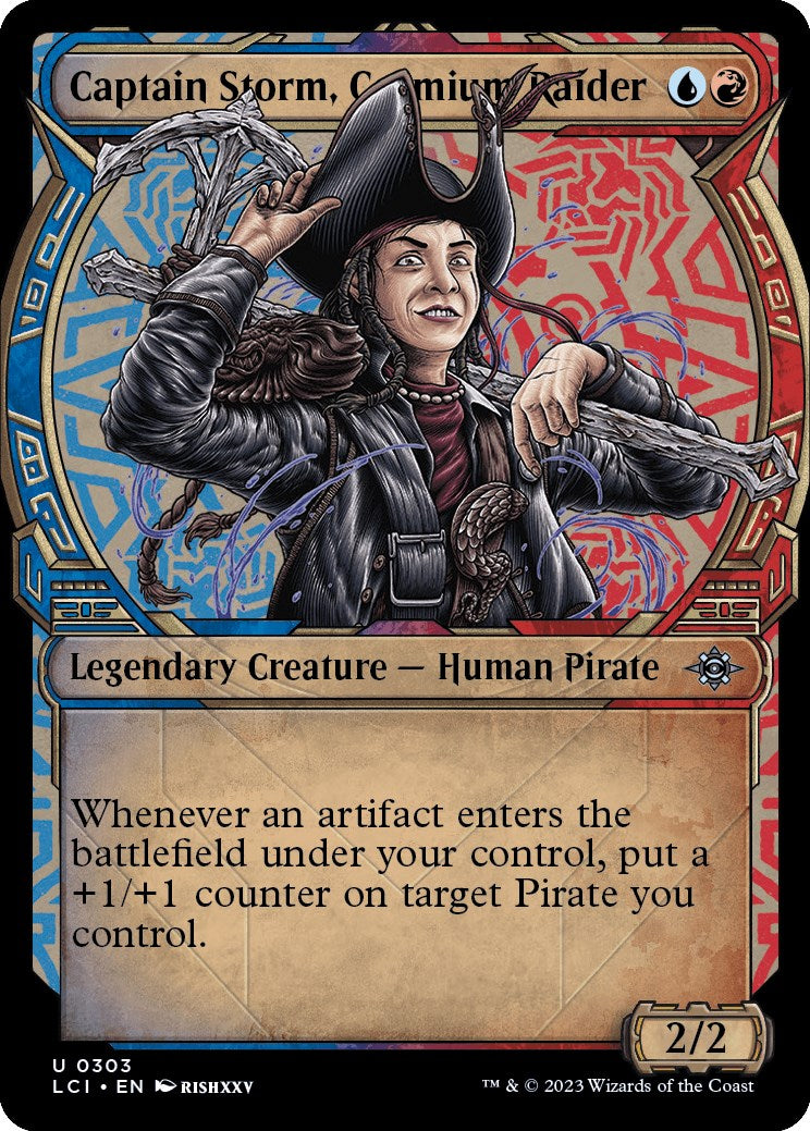 Captain Storm, Cosmium Raider (Showcase) (The Lost Caverns of Ixalan - #303)