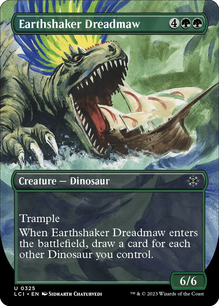 Earthshaker Dreadmaw (Borderless) (The Lost Caverns of Ixalan - #325)