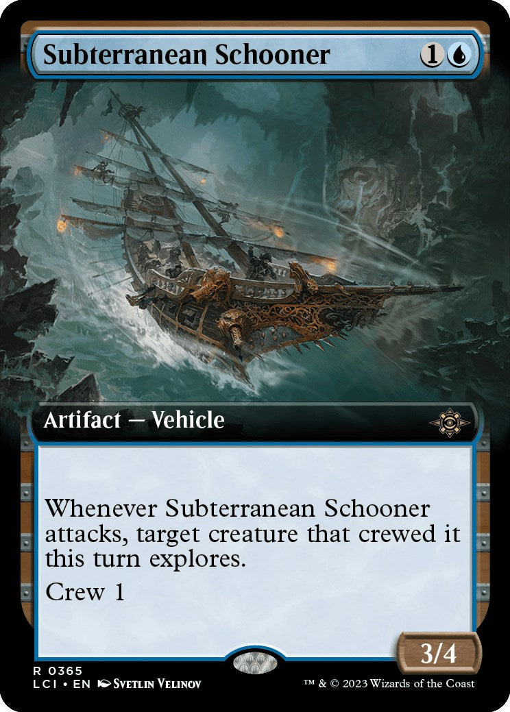 Subterranean Schooner (Extended Art) (The Lost Caverns of Ixalan - #365)