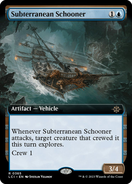 Subterranean Schooner (Extended Art) (The Lost Caverns of Ixalan - #365)
