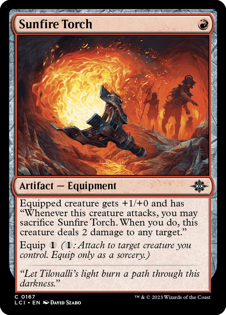 Sunfire Torch (The Lost Caverns of Ixalan - #167)
