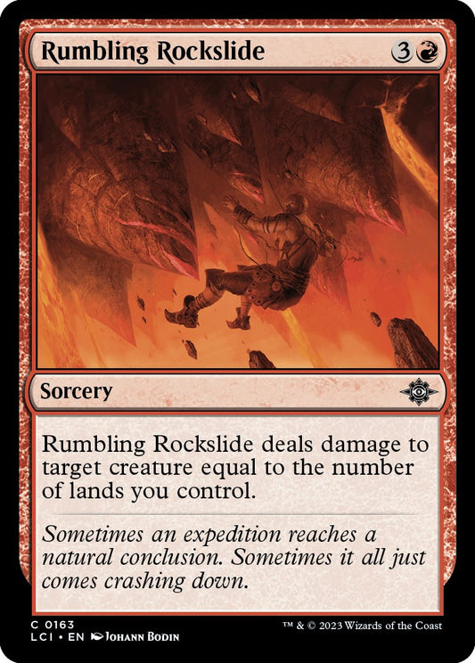 Rumbling Rockslide