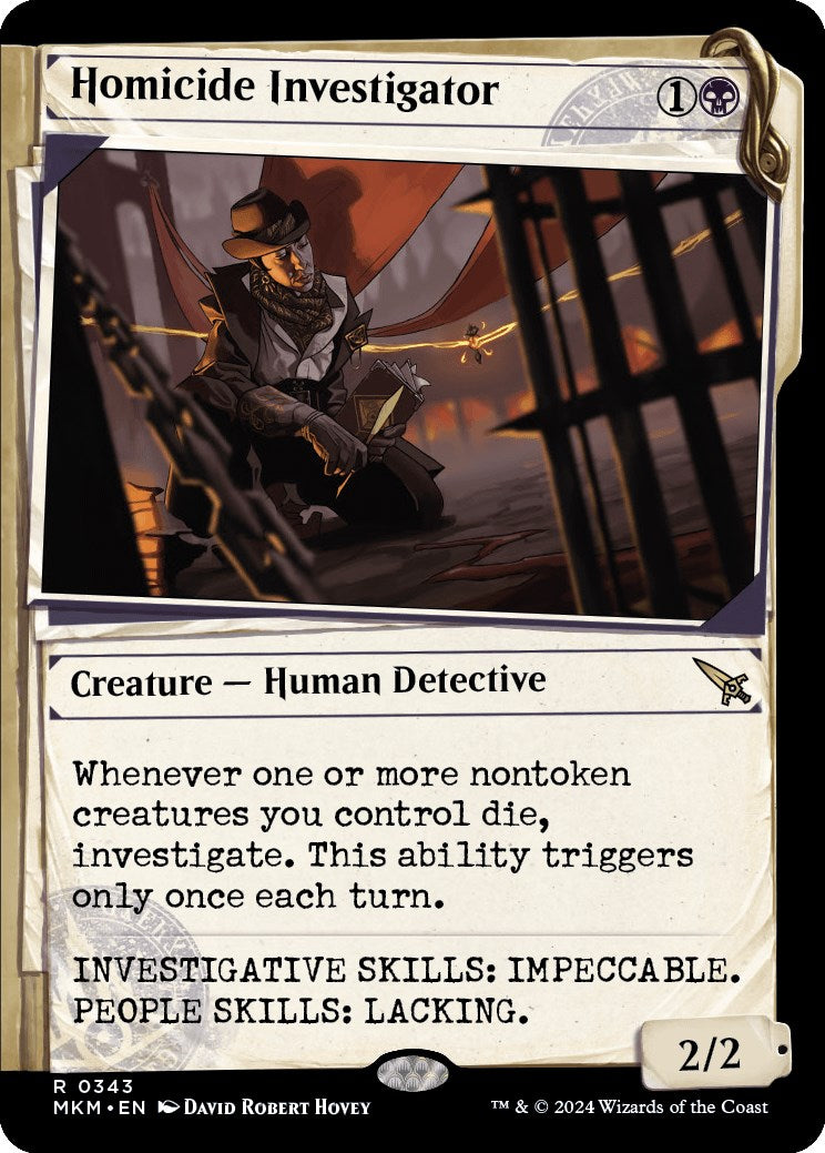 Homicide Investigator (Showcase) (Murders at Karlov Manor - #343)