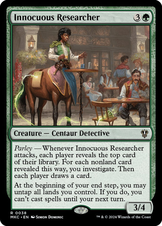 Innocuous Researcher