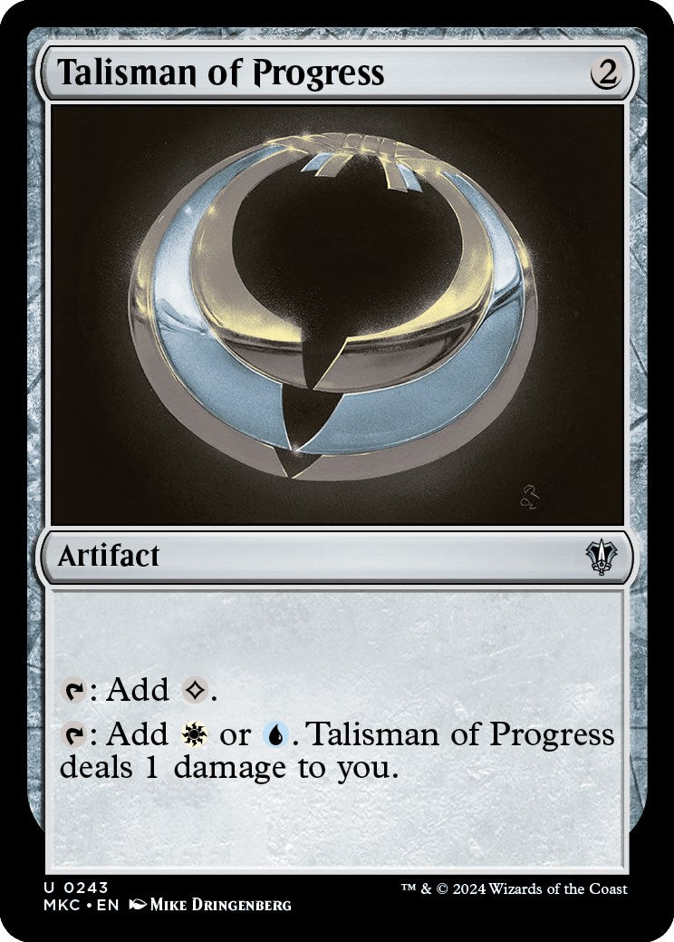 Talisman of Progress