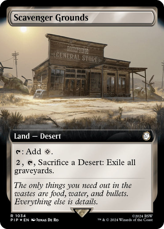 Scavenger Grounds (Extended Art) (Surge Foil)