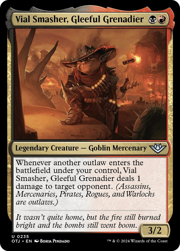 Vial Smasher, Gleeful Grenadier (Outlaws of Thunder Junction - #235)