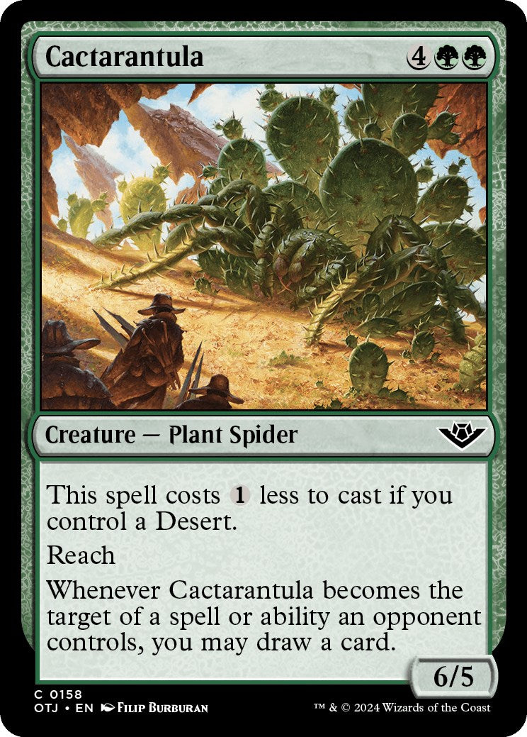 Cactarantula (Outlaws of Thunder Junction - #158)