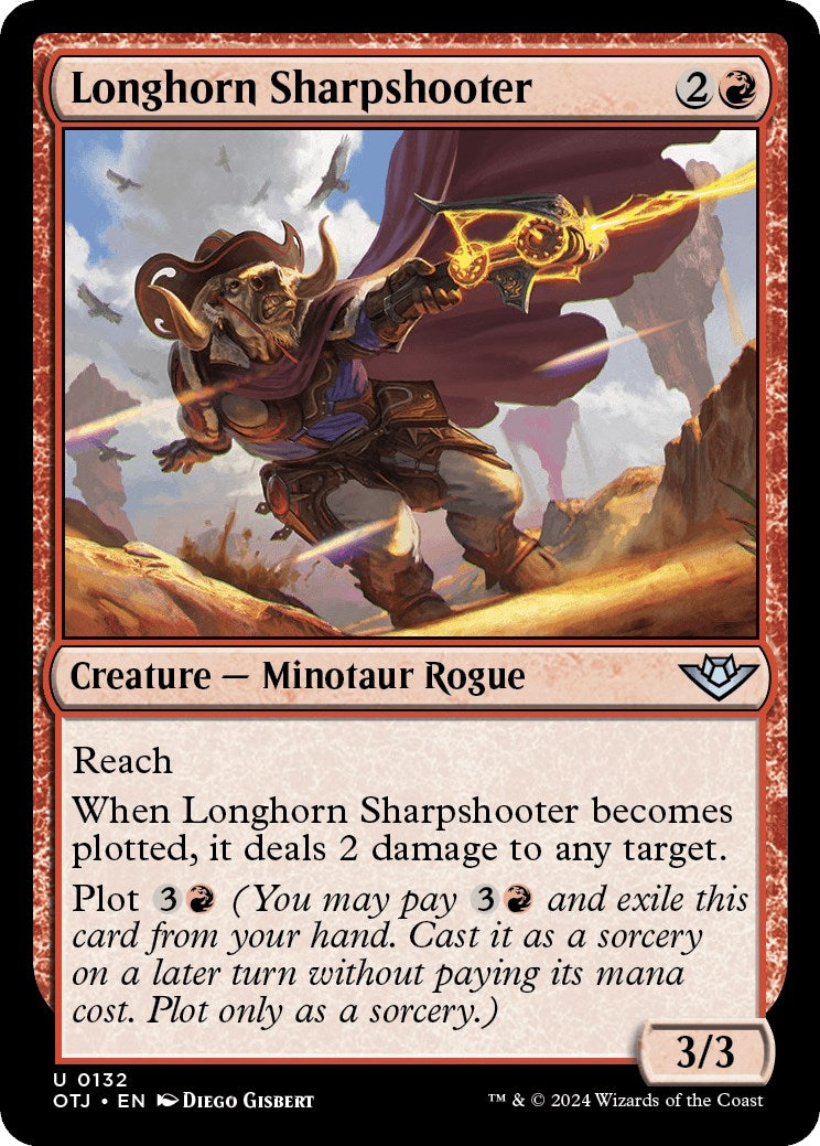 Longhorn Sharpshooter (Outlaws of Thunder Junction - #132)