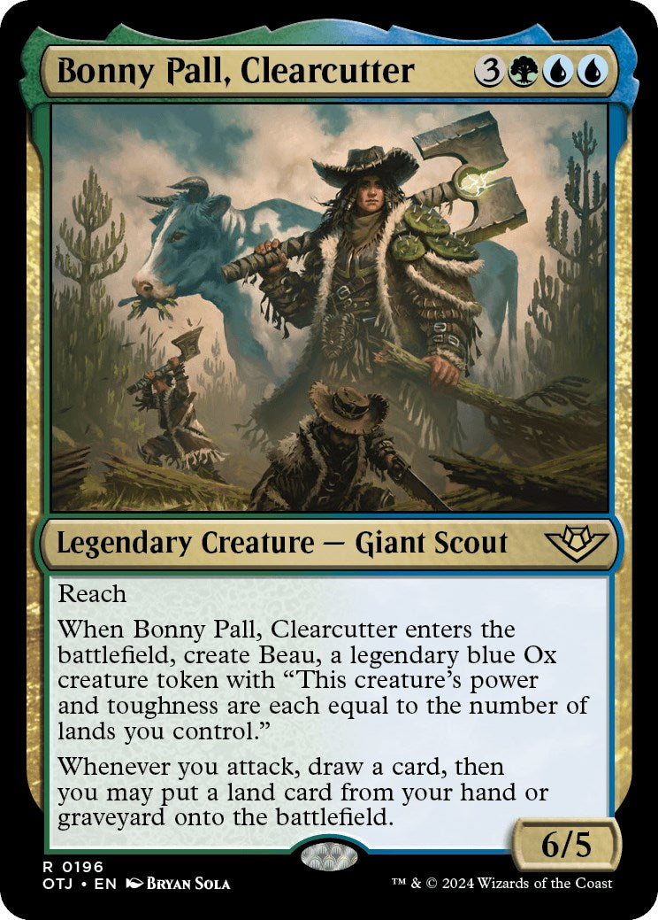 Bonny Pall, Clearcutter (Outlaws of Thunder Junction - #196)
