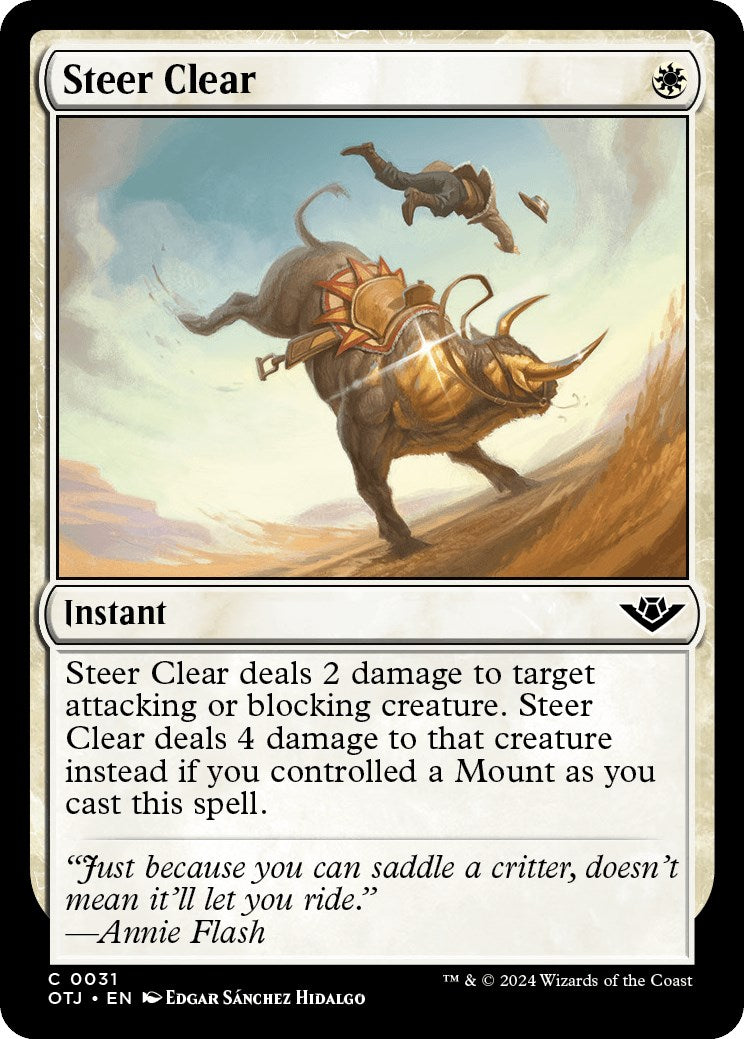 Steer Clear (Outlaws of Thunder Junction - #31)