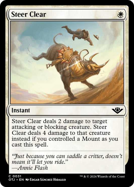 Steer Clear (Outlaws of Thunder Junction - #31)