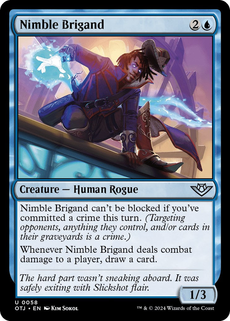 Nimble Brigand (Outlaws of Thunder Junction - #58)