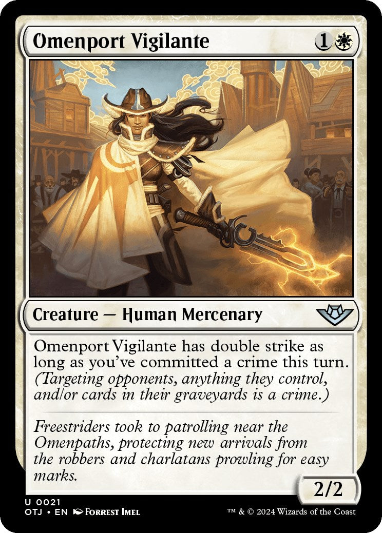 Omenport Vigilante (Outlaws of Thunder Junction - #21)
