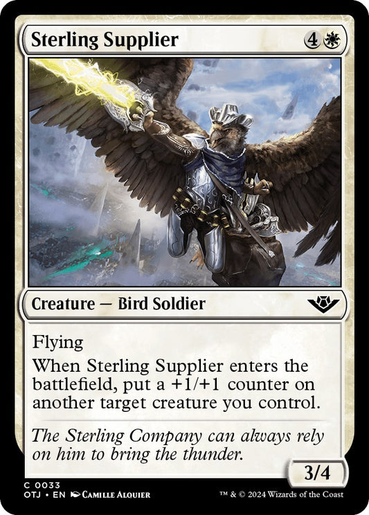 Sterling Supplier (Outlaws of Thunder Junction - #33)