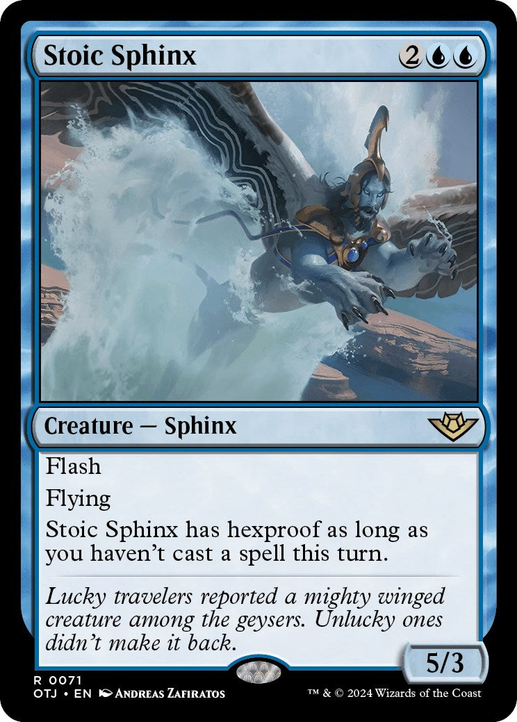 Stoic Sphinx (Outlaws of Thunder Junction - #71)