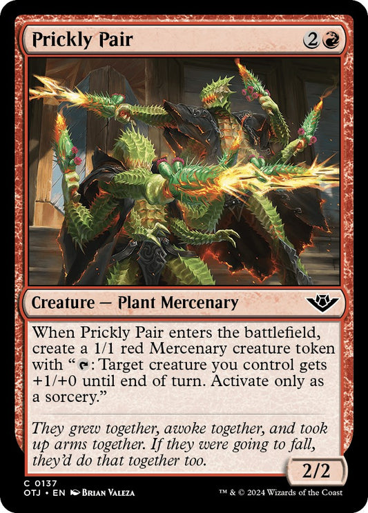Prickly Pair (Outlaws of Thunder Junction - #137)