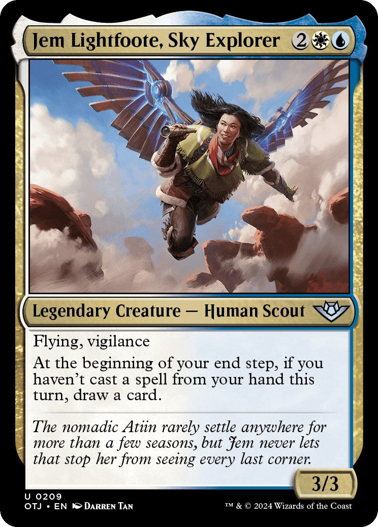 Jem Lightfoote, Sky Explorer (Outlaws of Thunder Junction - #209)