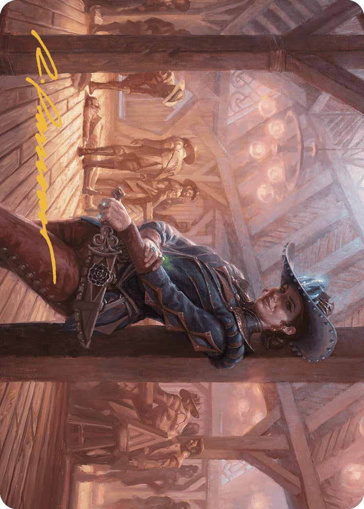 Marchesa, Dealer of Death Art Card (Gold-Stamped Signature)