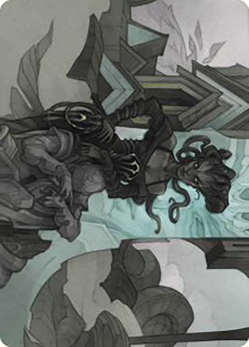 Vraska Joins Up Art Card