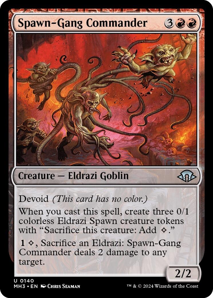 Spawn-Gang Commander (Modern Horizons 3 - #140)