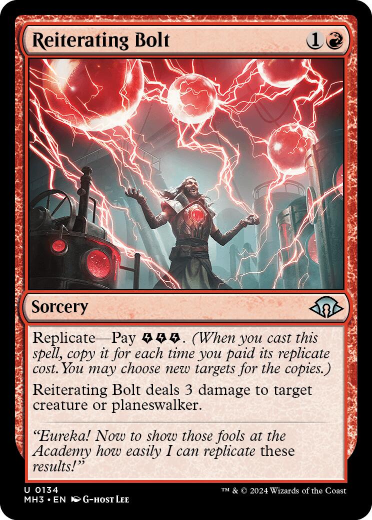 Reiterating Bolt (Modern Horizons 3 - #134)