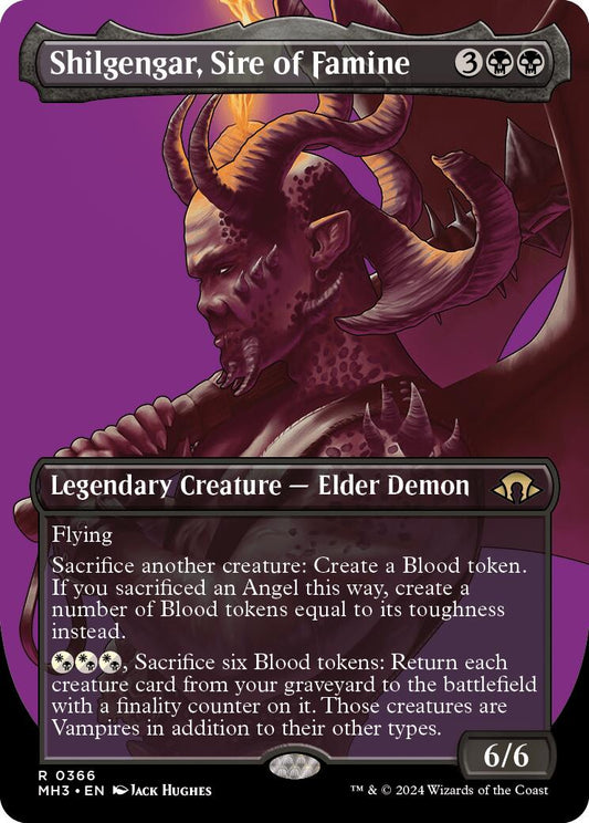 Shilgengar, Sire of Famine (Borderless) (Modern Horizons 3 - #366)